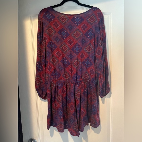 American eagle pattern sleeved romper - Picture 2 of 4